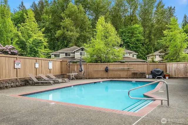 and outdoor pool!