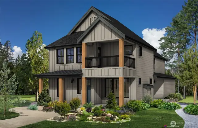 As the newest PNW master-planned community, enjoy 200+ acres of open space, trails & the Coal Trax Mt Bike Park. Soaring ceilings in the great roommake each day worthy of celebration & open floorplan appeals to entertaining. Covered deck & patio. Southern-facing homesites range from the mid600s- 900ks. Enjoy a variety of innovative & distinctive new home options with the best all-season recreation just moments away! Built for the future,indulge in a retreat just 90-min to Seattle. Plans and elevations are artist’s renderings only, may not accurately represent the actual condition of a home asconstructed and may also contain options and upgrades which are not included in the sale. Trailside Homes reserves the right to make changes to the floorplan, specifications, dimensions, design and elevations without prior notice. Stated dimensions and square footage are estimated and should not be usedas representations of the home’s actual size.