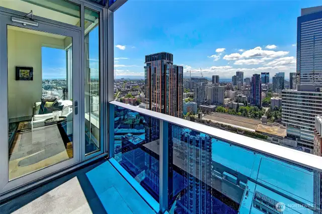 oversized balcony
