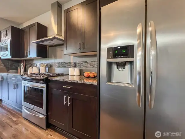 Stainless steel appliances