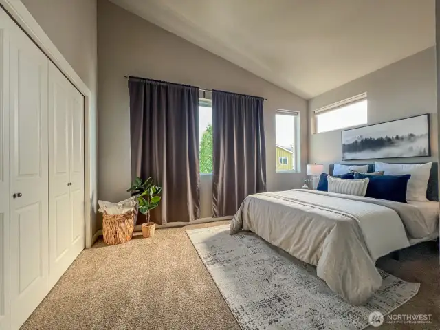 Large closet in primary suite