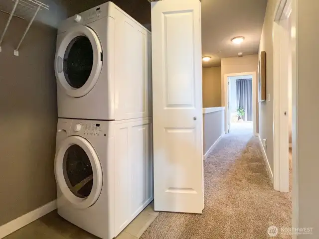Upstairs laundry