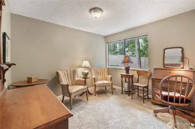 2nd bedroom on the top floor.