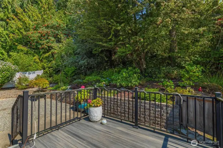 Composite deck makes life low maintenance!