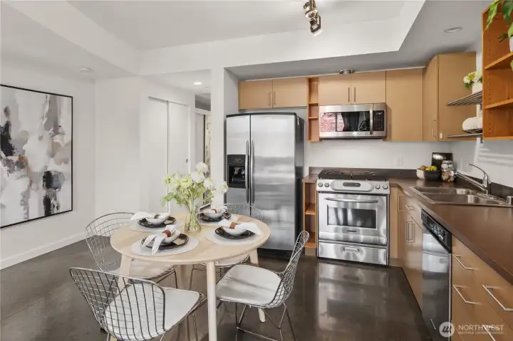 Stainless Steel appliances