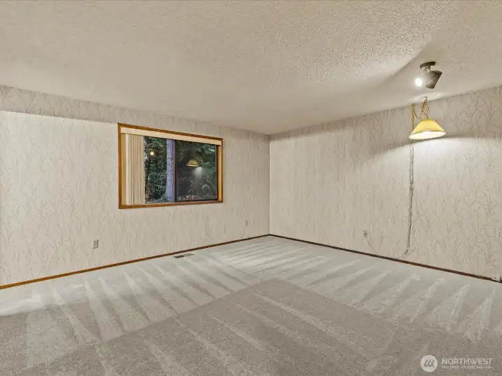 Primary with bathroom attached