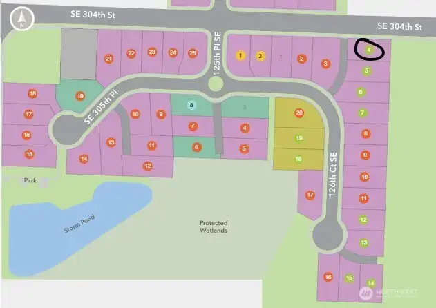The Willows community map