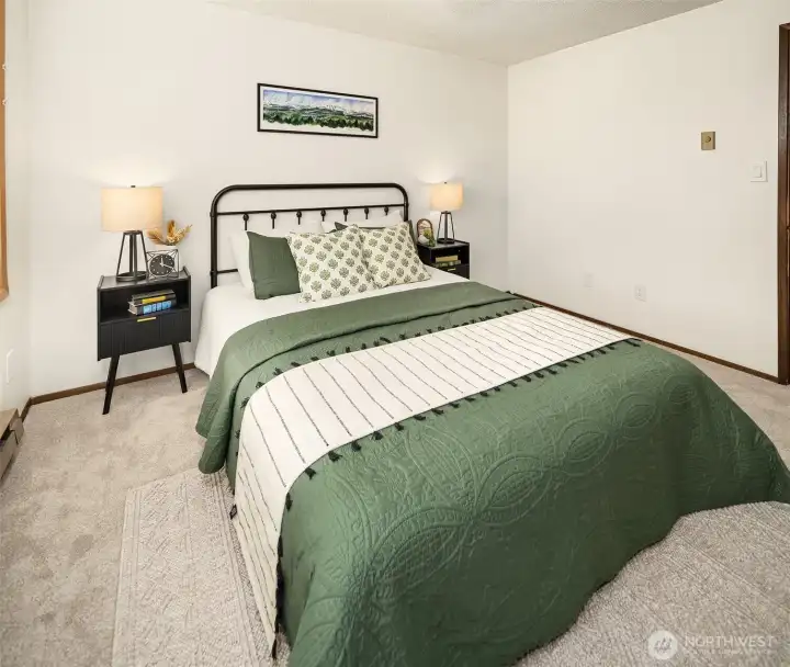 Second Bedroom with Duel Closets