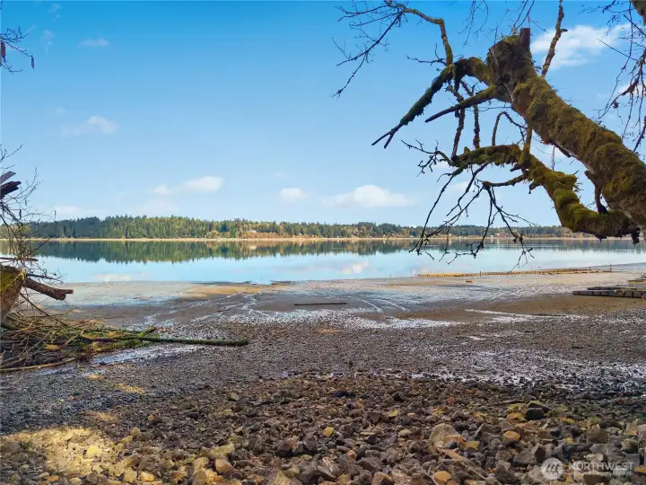 Enjoy access to the neighborhood’s private beach and peaceful saltwater shoreline, great location to launch your kayak.