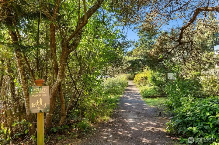 Moritani Preserve is just down the hill. A very special local amenity.