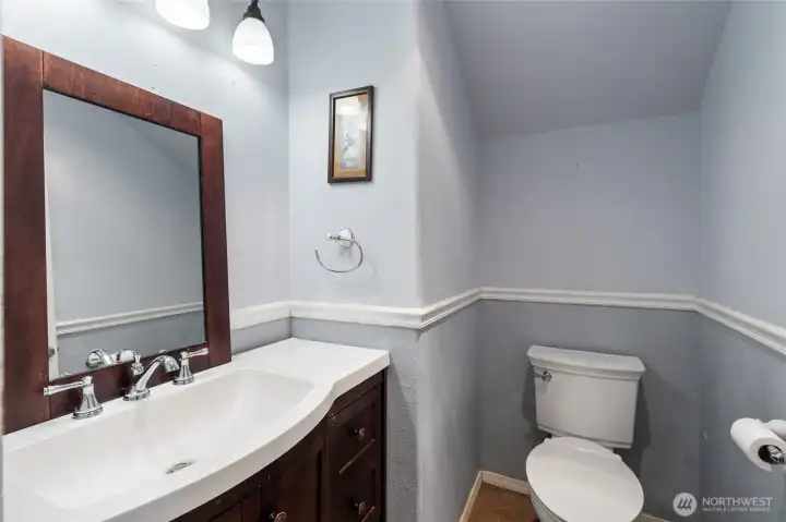 Half bath on Main Level