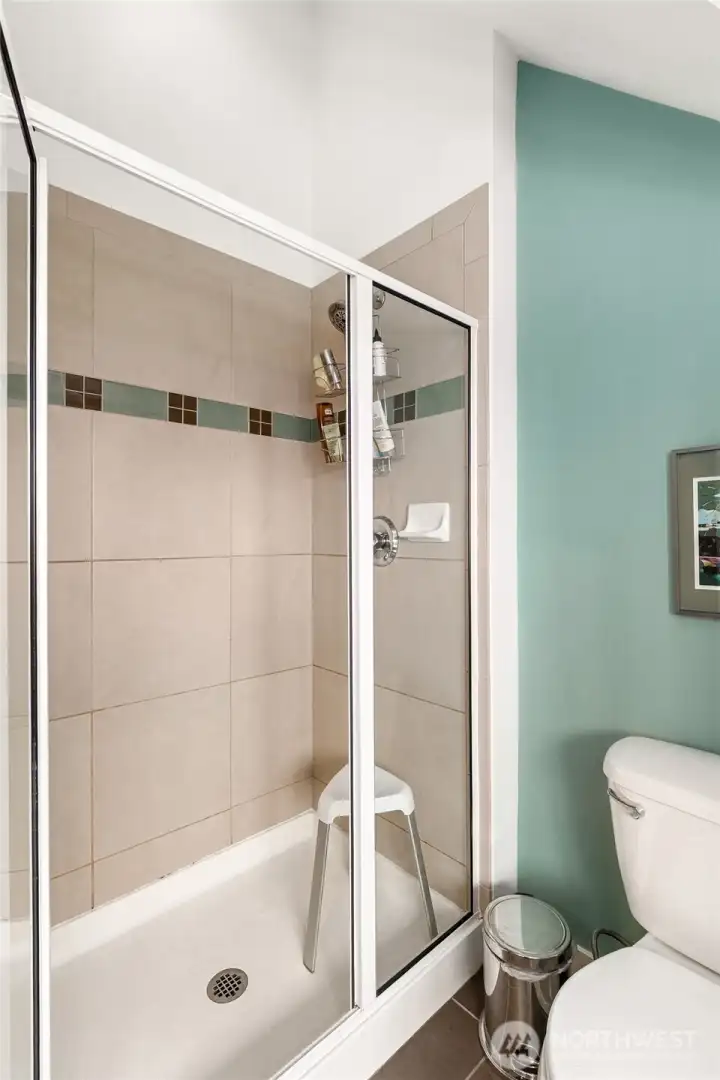 Primary suite walkin shower. Primary suite walkin shower.