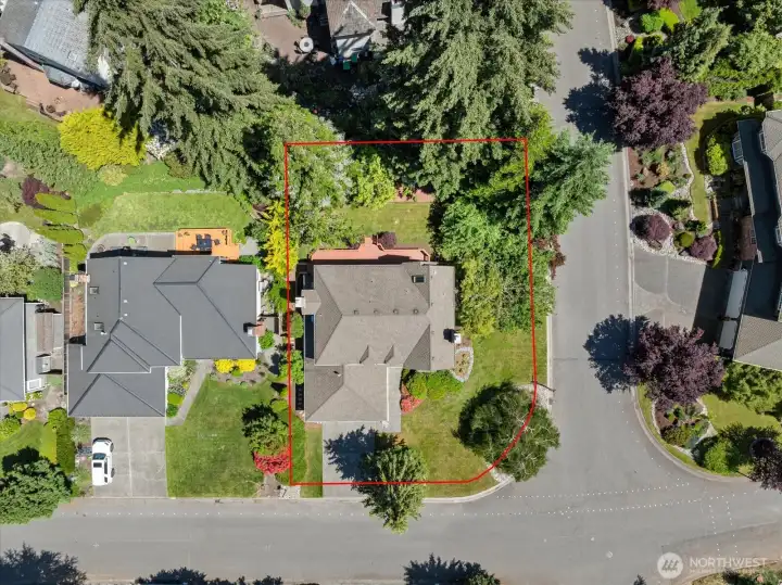 Meticulously Maintained Corner Lot