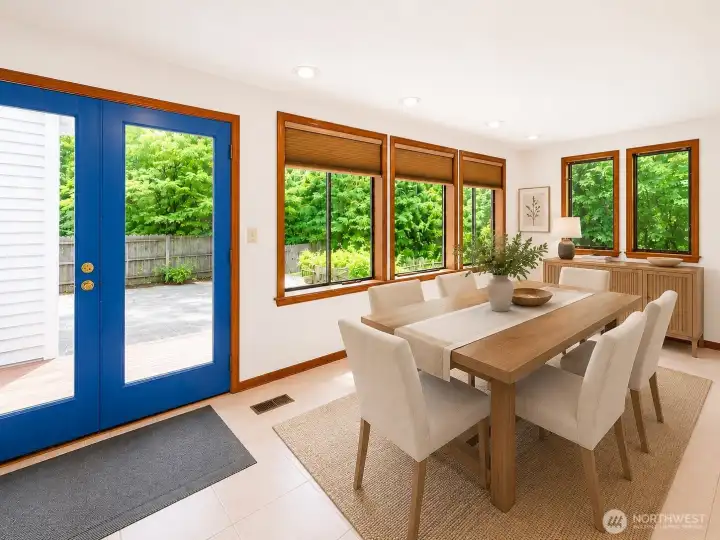 Dining Room with Patio/Yard access