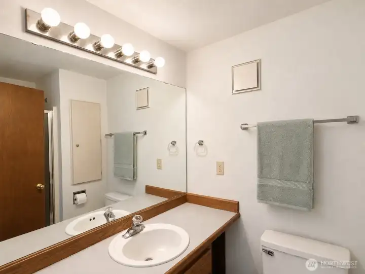 Another bathroom Located across from bedroom #5