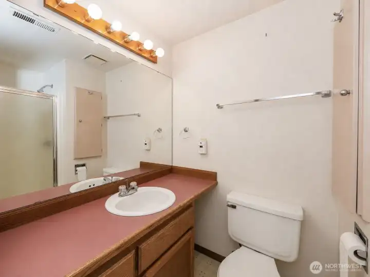 3/4 Bath attached to bedroom #6