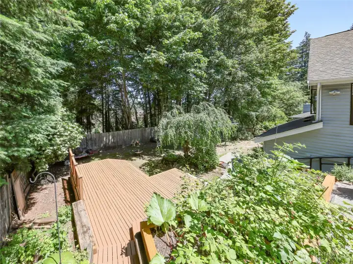 Another angle of the Deck