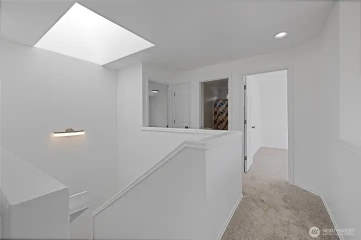 Brand new Paint, Carpet and lighting upstairs