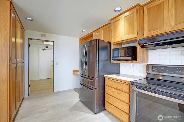 Looking Towards Utility Room and attached Garage~
