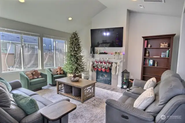 Open concept provides a great entertaining space!