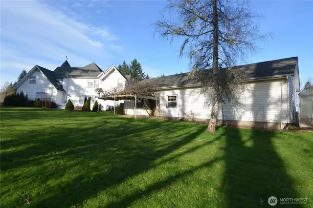 Back of home