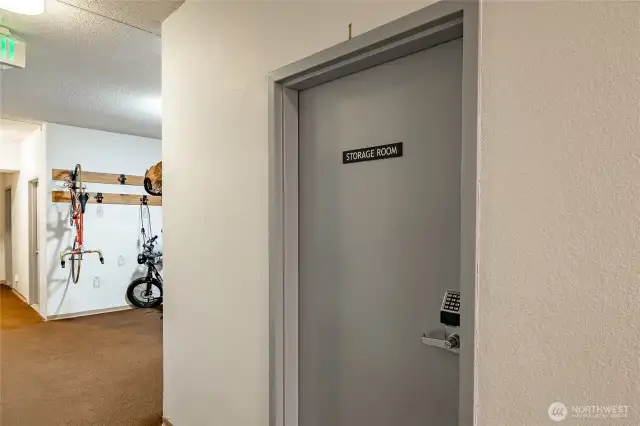 Private storage on level C, Door 1 (access w/ key fob), Space #24
