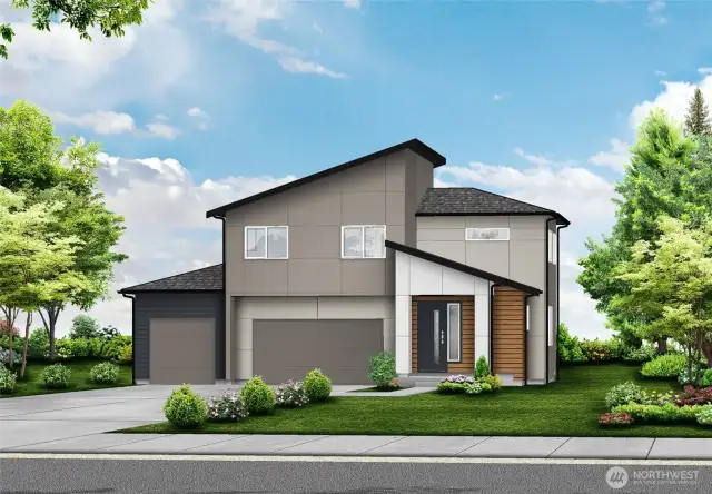 Rendering of the home