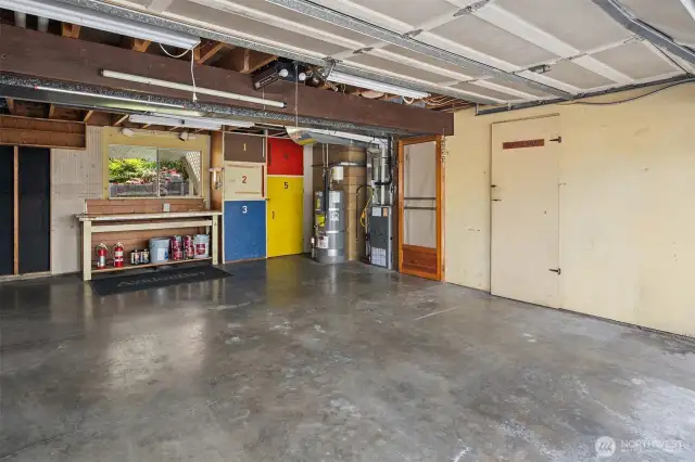 2 car garage.