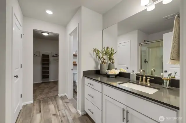 Disclaimer- Photos are from a similar floor plan from another community, photos are for illustrative purposes only. Finishes, flooring, upgrades, countertops, paint, and other features may vary.