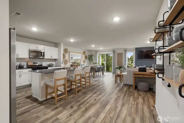 Disclaimer- Photos are from a similar floor plan from another community, photos are for illustrative purposes only. Finishes, flooring, upgrades, countertops, paint, and other features may vary.