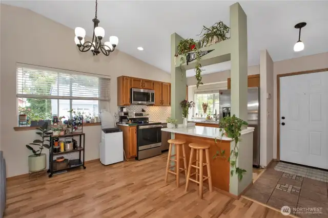 open kitchen