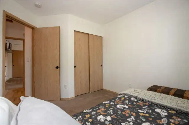 additional bedroom #2 with reach in closet