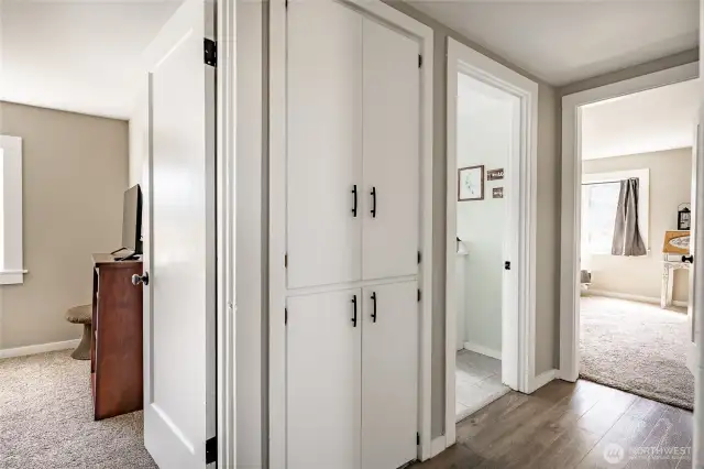 Charming original built in storage