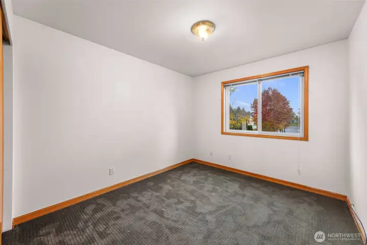 Bedroom 1 view from door to window