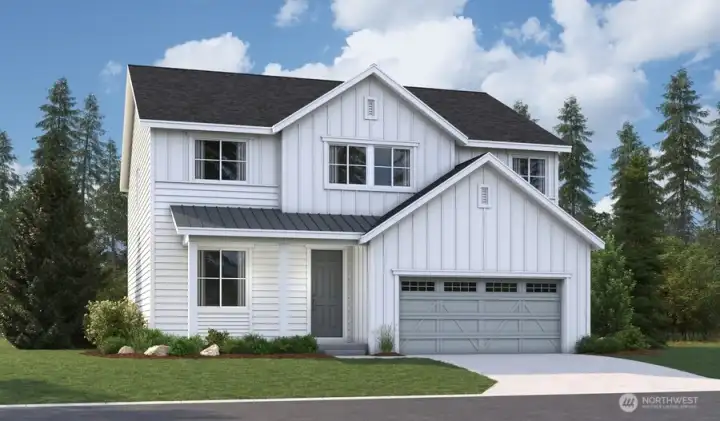 Hemingway Plan. Photos are not of the actual home, some finishes and colors may vary.