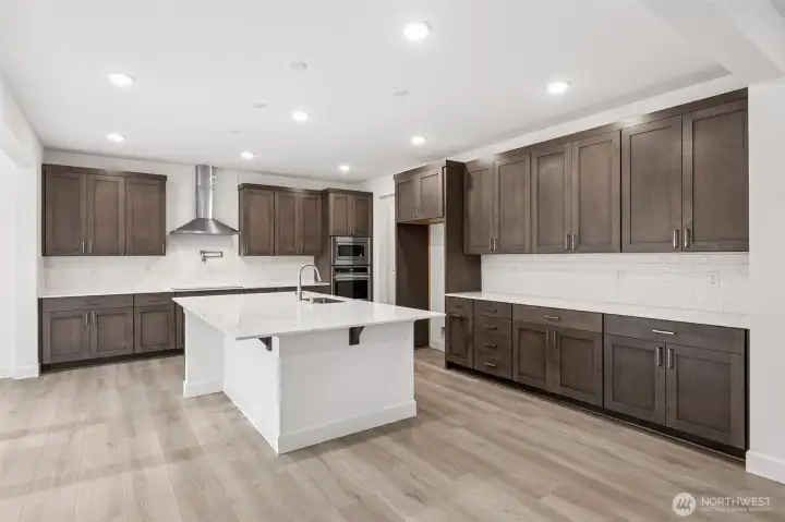 Photo is of the actual home.