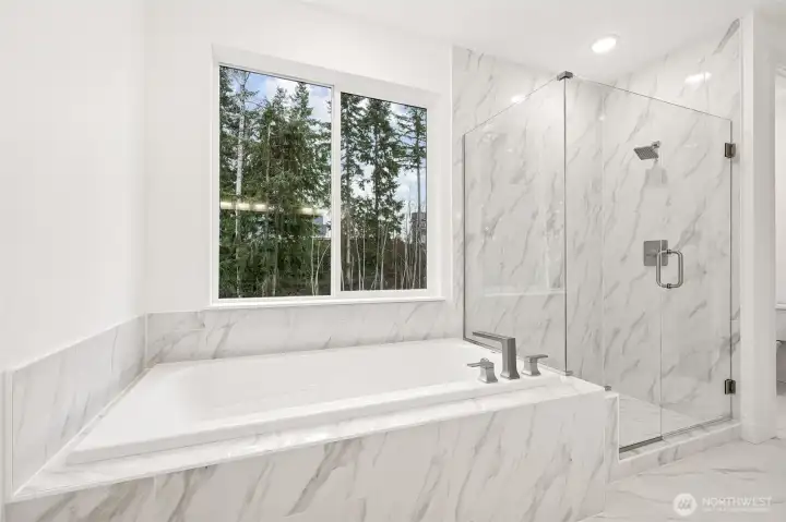 Photo is of the actual home.