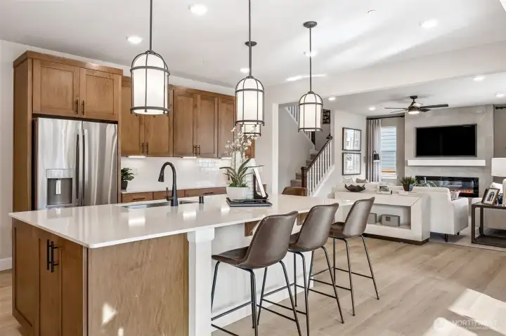 Photos are not of the actual home, some finishes and colors may vary.