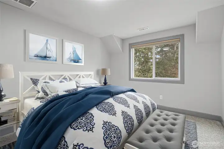 Upstairs junior suite with ensuite.