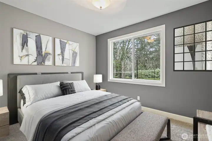 Lower level 5th bedroom.