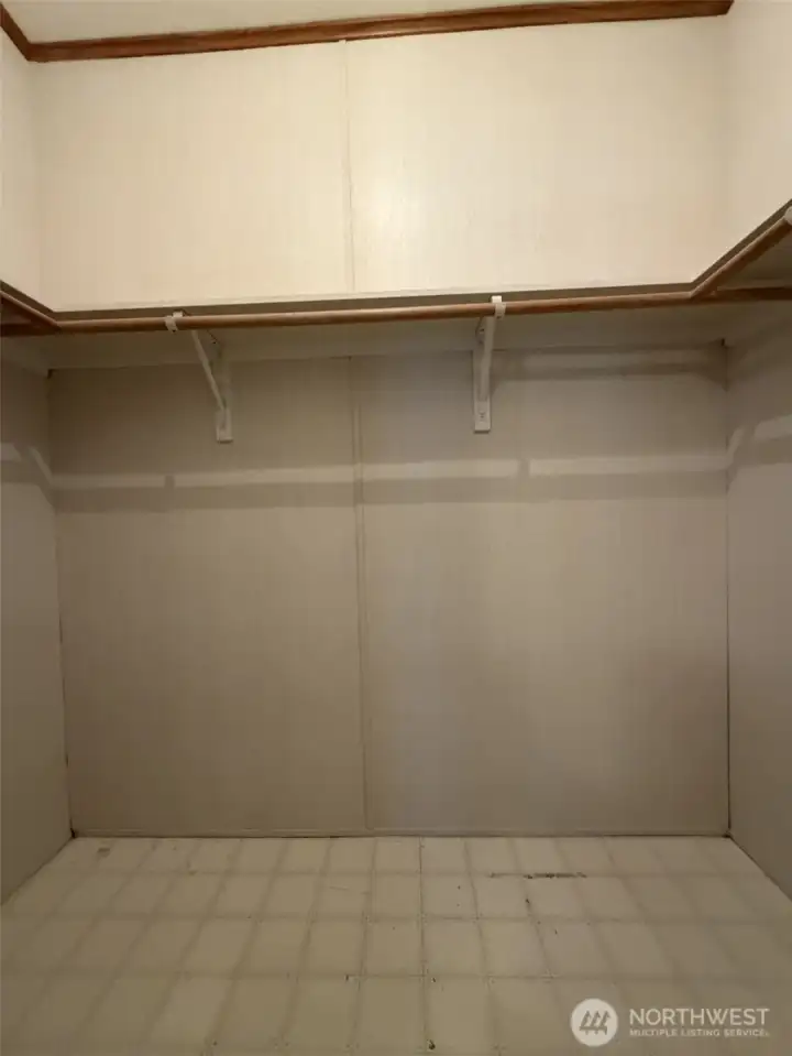 Master closet