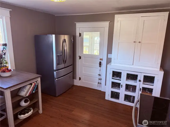 Exit into the Mudroom and then out to the Beautiful Yard!