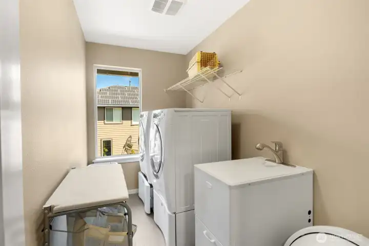 Upstairs Laundry Room