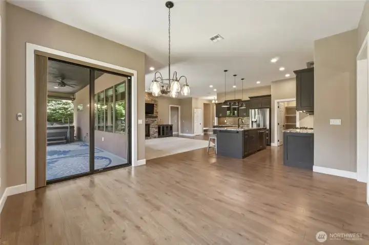 Dining Room with Patio Access Dining Room with Patio Access