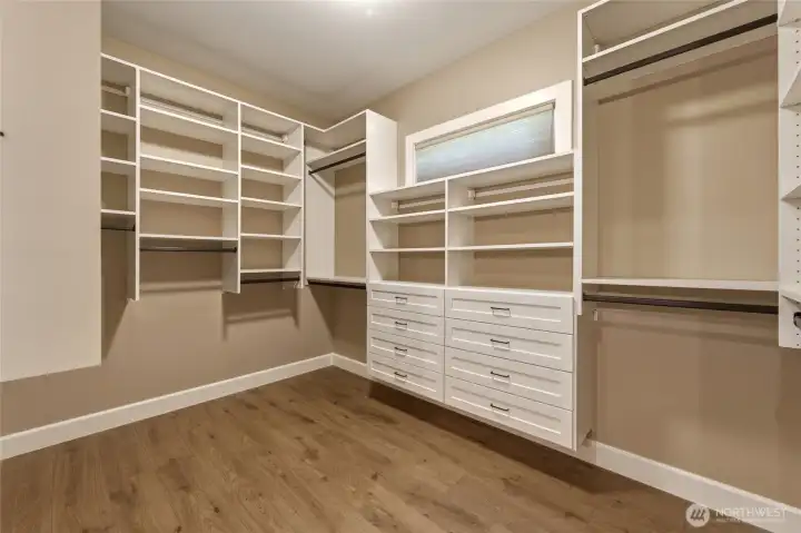 Walk-In Closet with Built-Ins Walk-In Closet with Built-Ins