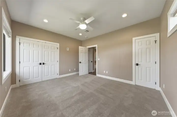 Guest Bedroom #2 with Two Closets Guest Bedroom #2 with Two Closets