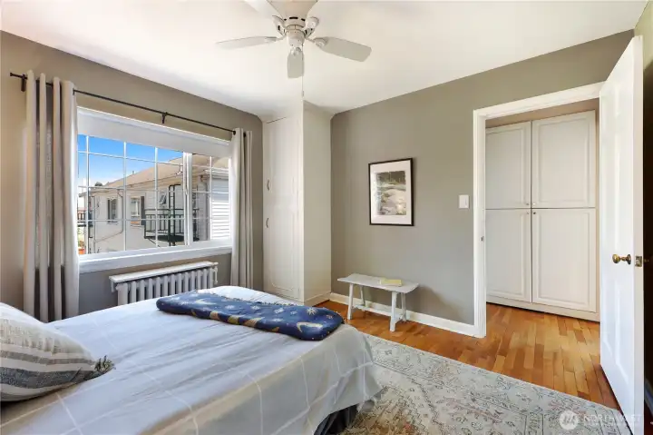 Ceiling fan for added comfort