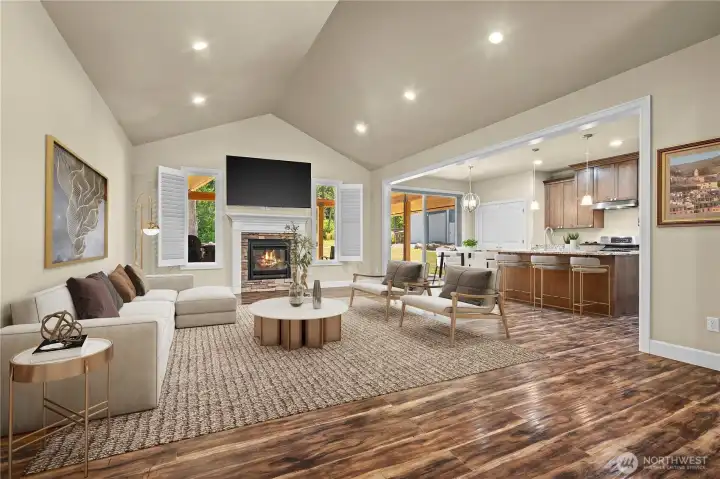 Vaulted Ceilings *Virtually Staged* Vaulted Ceilings *Virtually Staged*