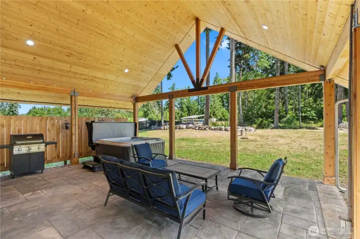Oversized patio Oversized patio