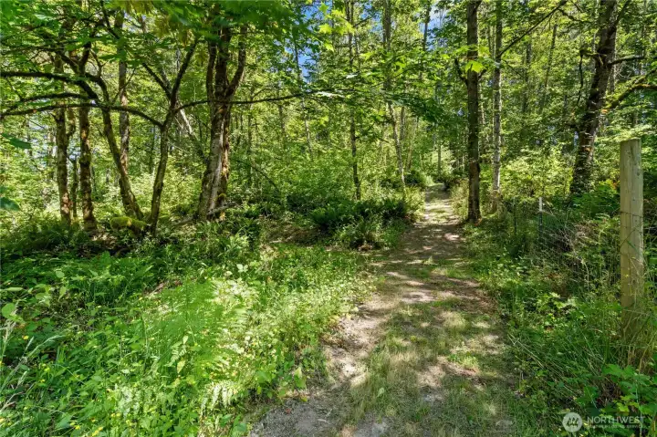 Amazing trails on your own property Amazing trails on your own property